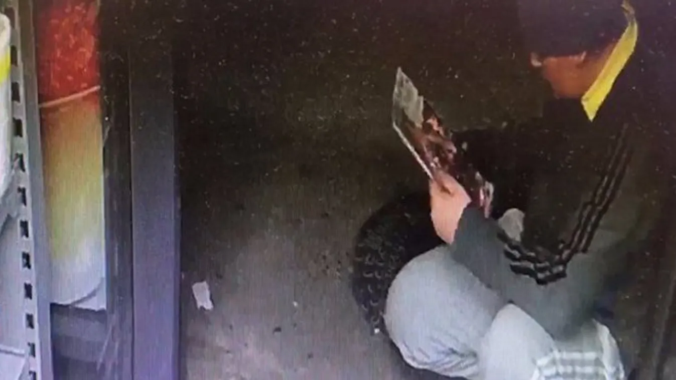 Egy hideg sötét éjszakán elhatározta, hogy lop, nem akármit