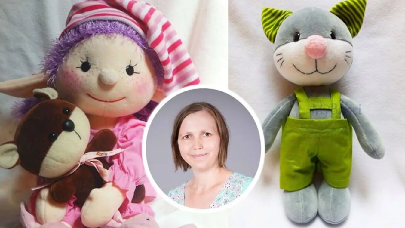 Kisfiúk is imádják Krisztina rongybabáit