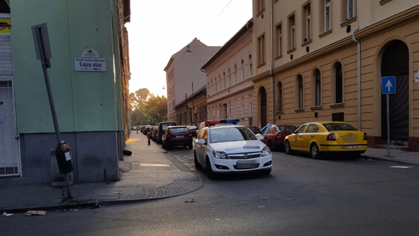 Kiesett egy férfi a második emeletről a Józsefvárosban
