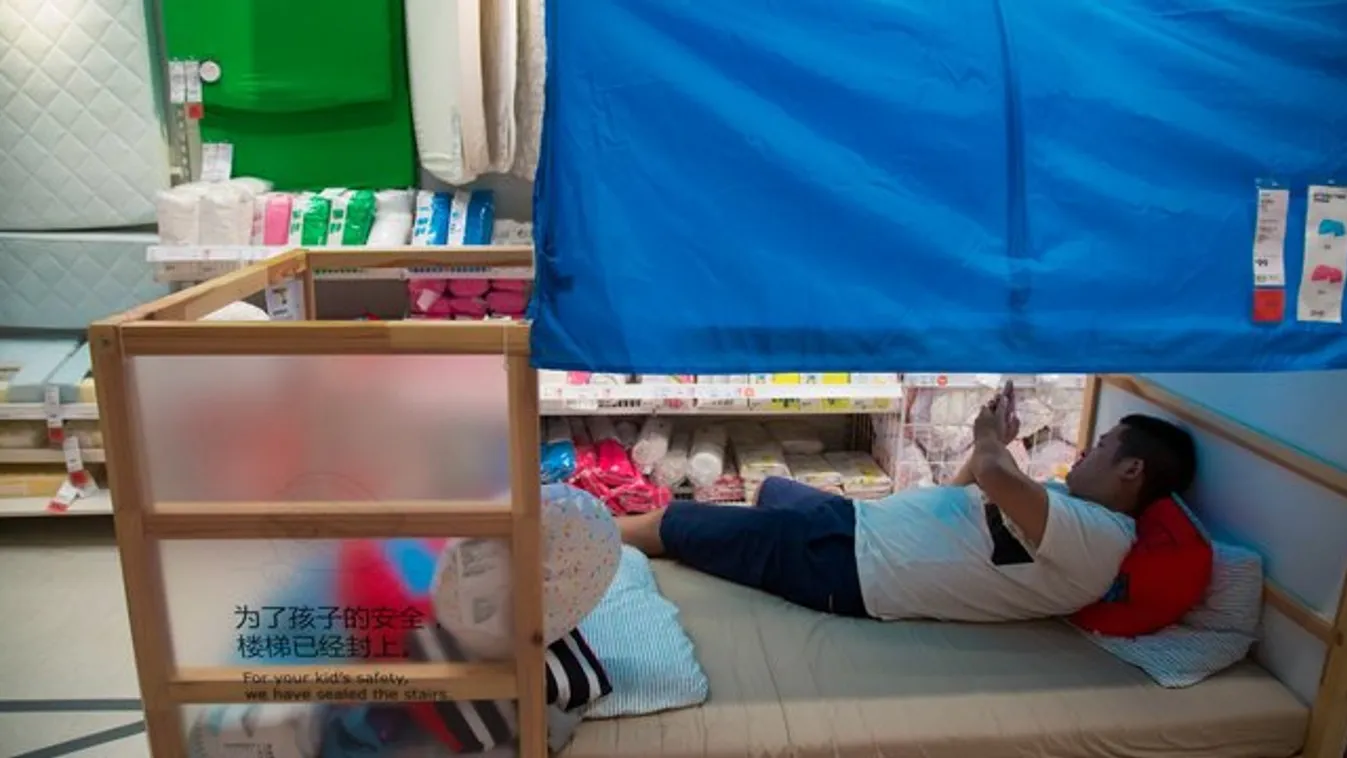 Magyarországon nem ébresztik fel az alvókat az IKEA-ban