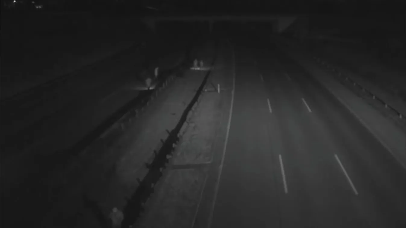 Sokkoló videó: Elképesztő dolgot tett a részeg nő, miután balesetezett az M0-son éjszaka