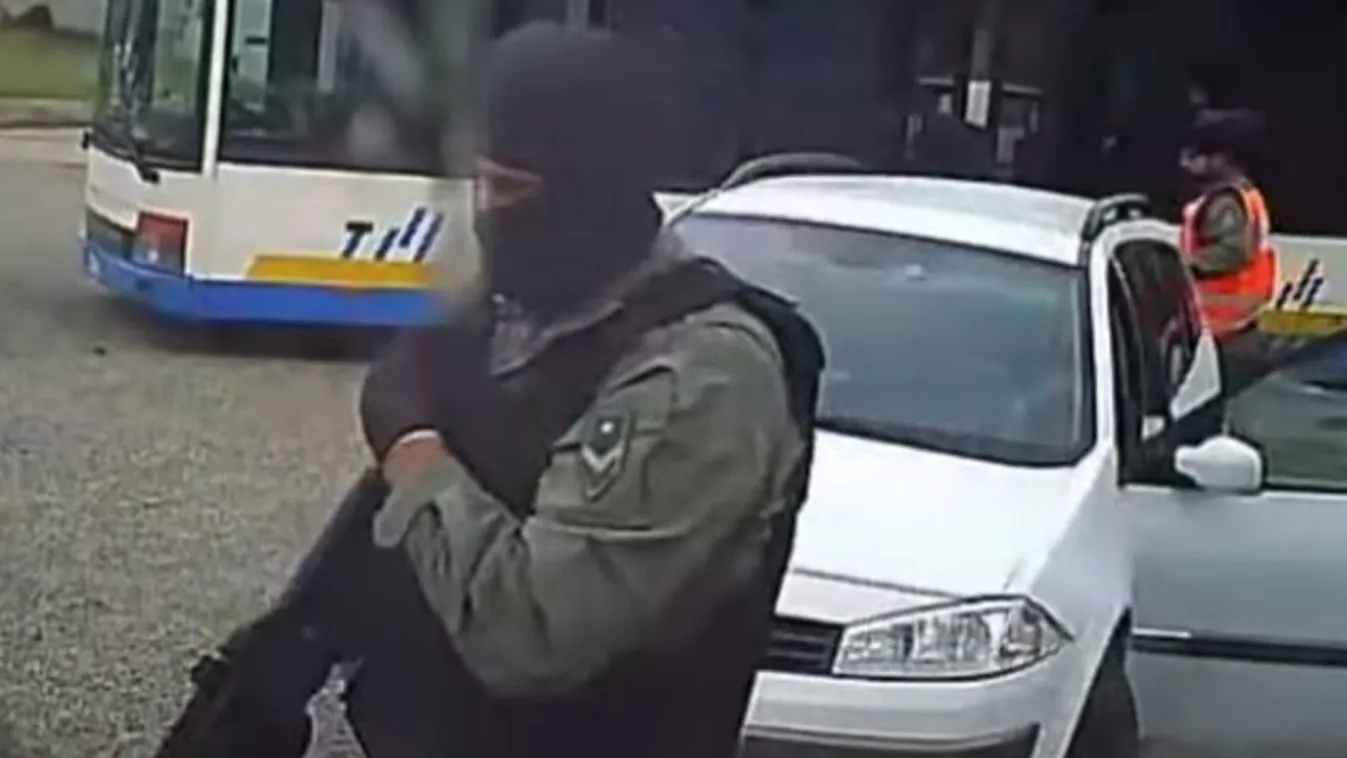 Fegyveres kamu NAV-osok raboltak, az áldozat mindent felvett - videó