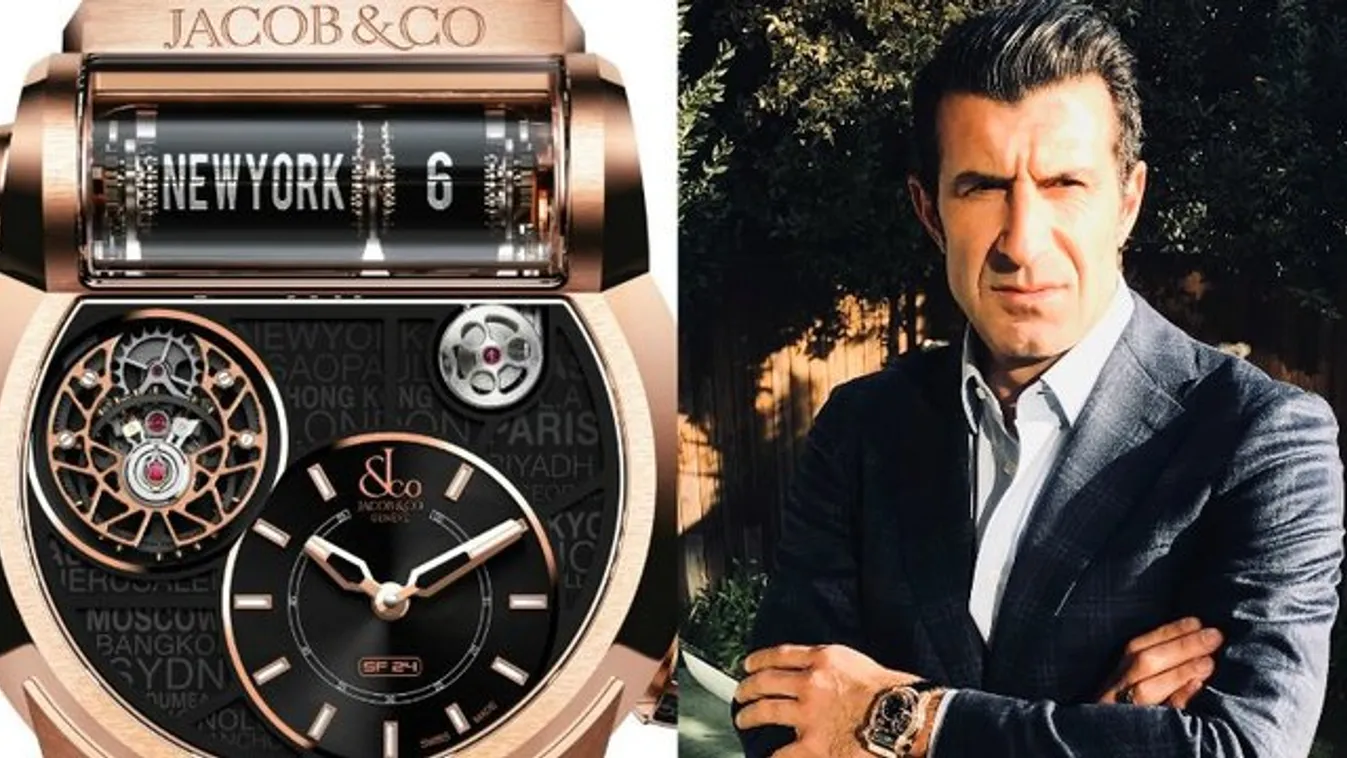 92 milliós órával villog Luís Figo