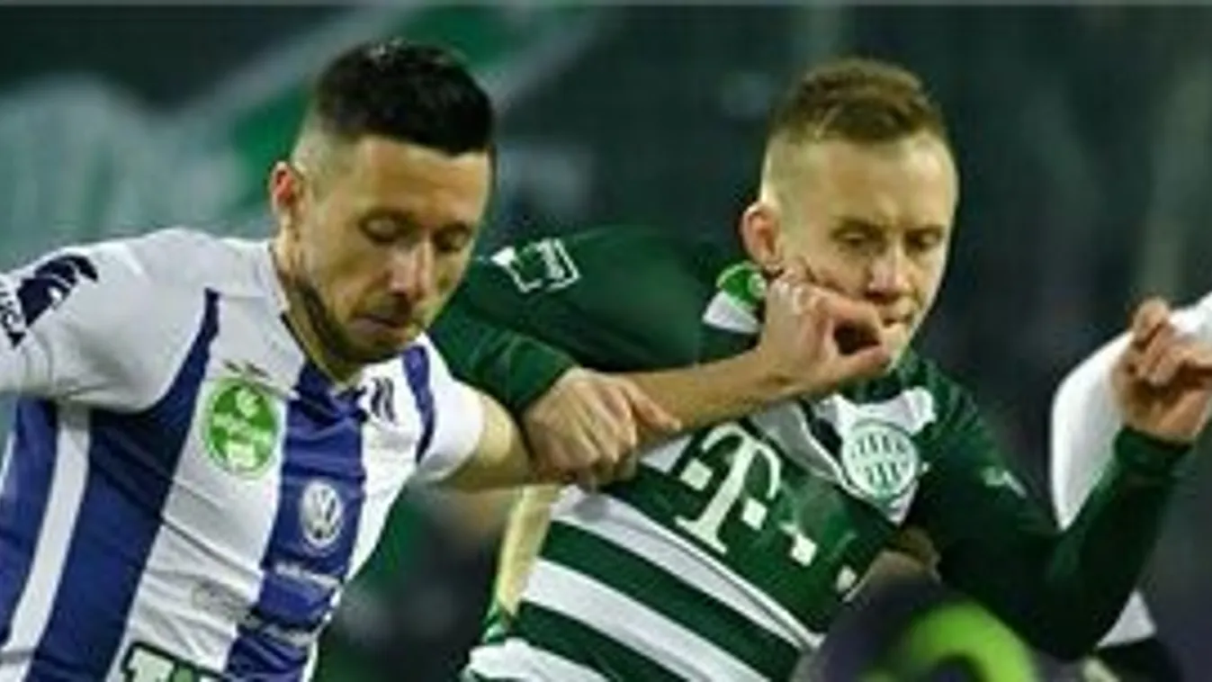 Simon Krisztián a 93. percben hozta döntetlenre az Újpest-Ferencváros rangadót