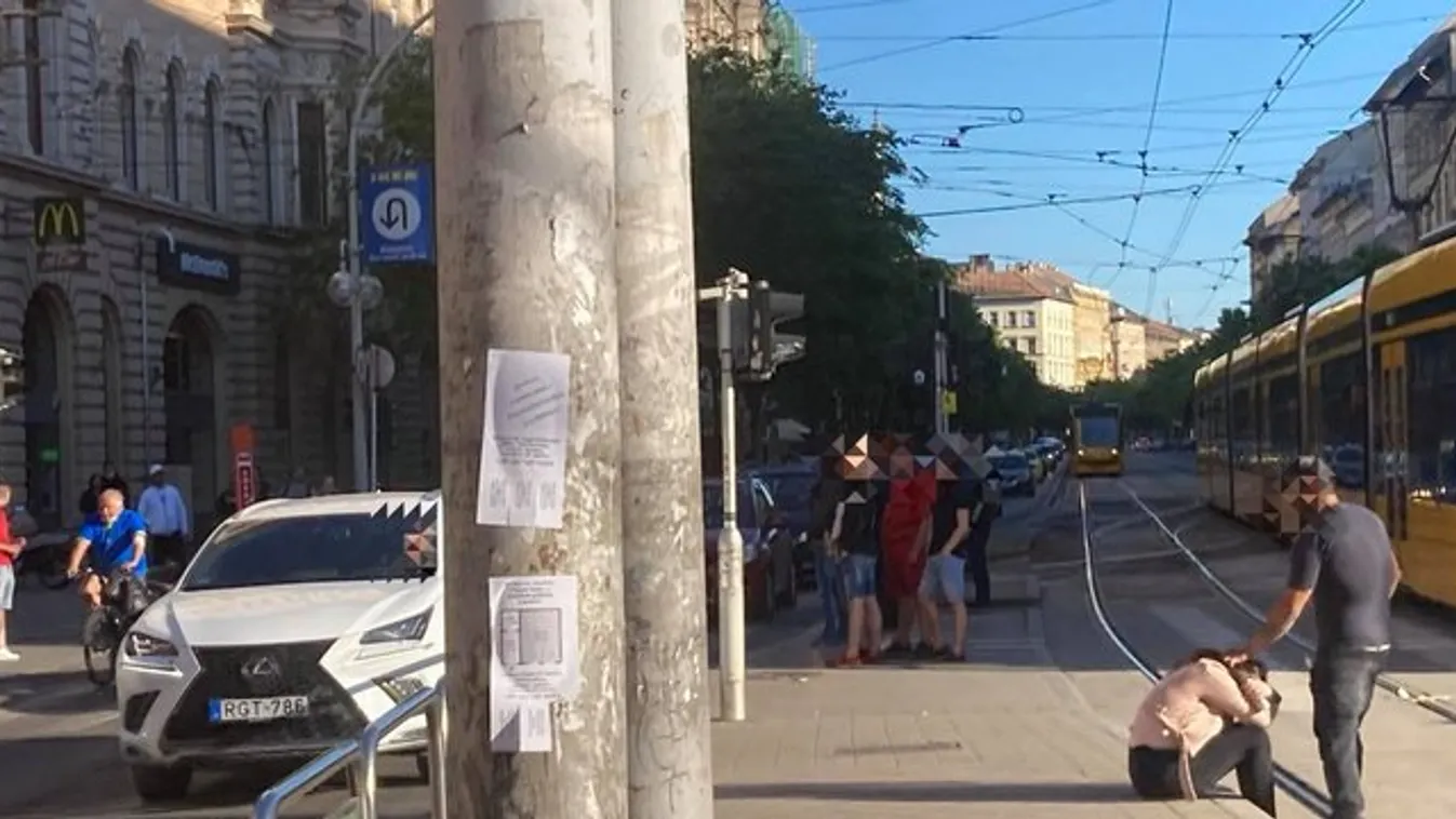 Döbbenet: a sínek alá akarta ütni barátnőjét egy férfi a Blaha Lujza téren – fotó