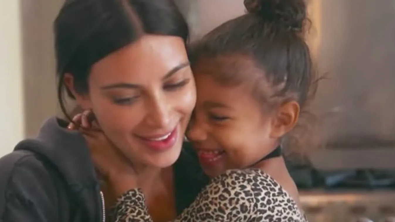 Hatalmas a felbolydulás Kim Kardashianék kislányának neve miatt