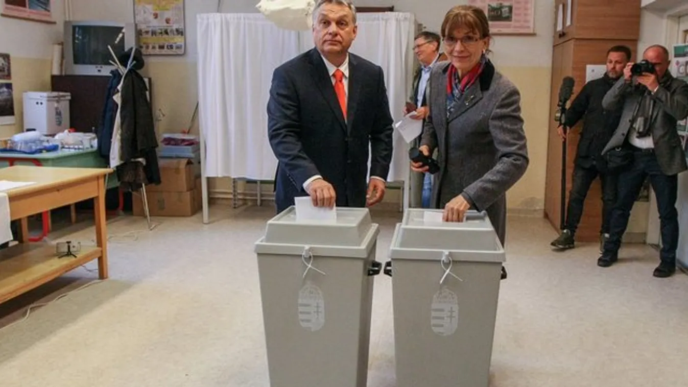 Orbán Viktor már korán reggel szavazott