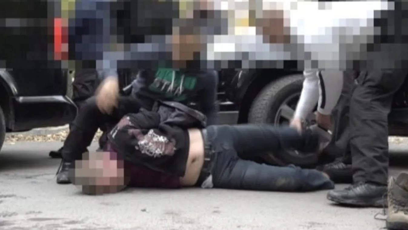 Itt a videó a Teréz körúti robbantó elfogásásról