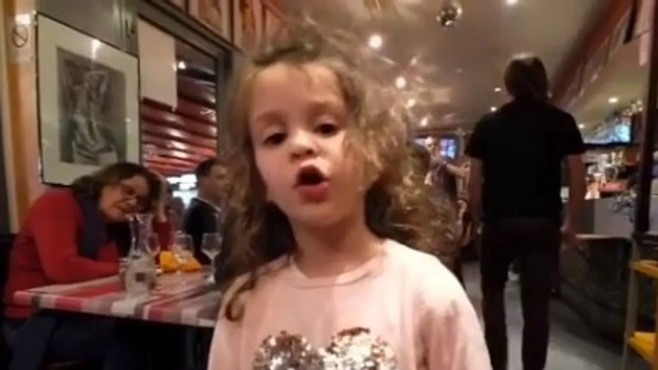 Nézze, milyen tüneményesen szaval Ördög Nóra kislánya – videó