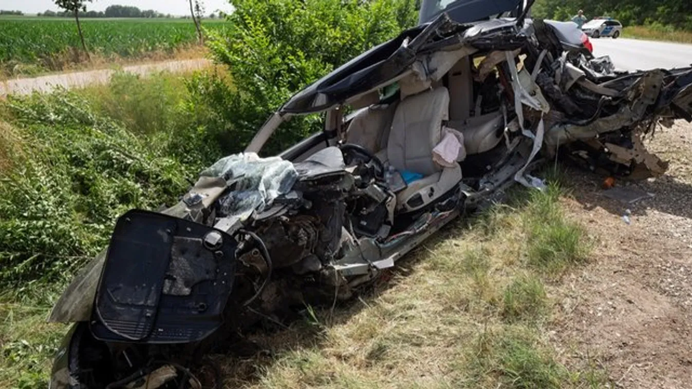 Megrázó képeket kaptunk a Bács-Kiskunban történt balesetről