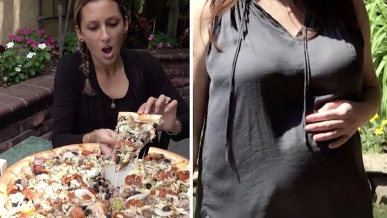 Ettől a pizzától garantáltan megindul a szülés