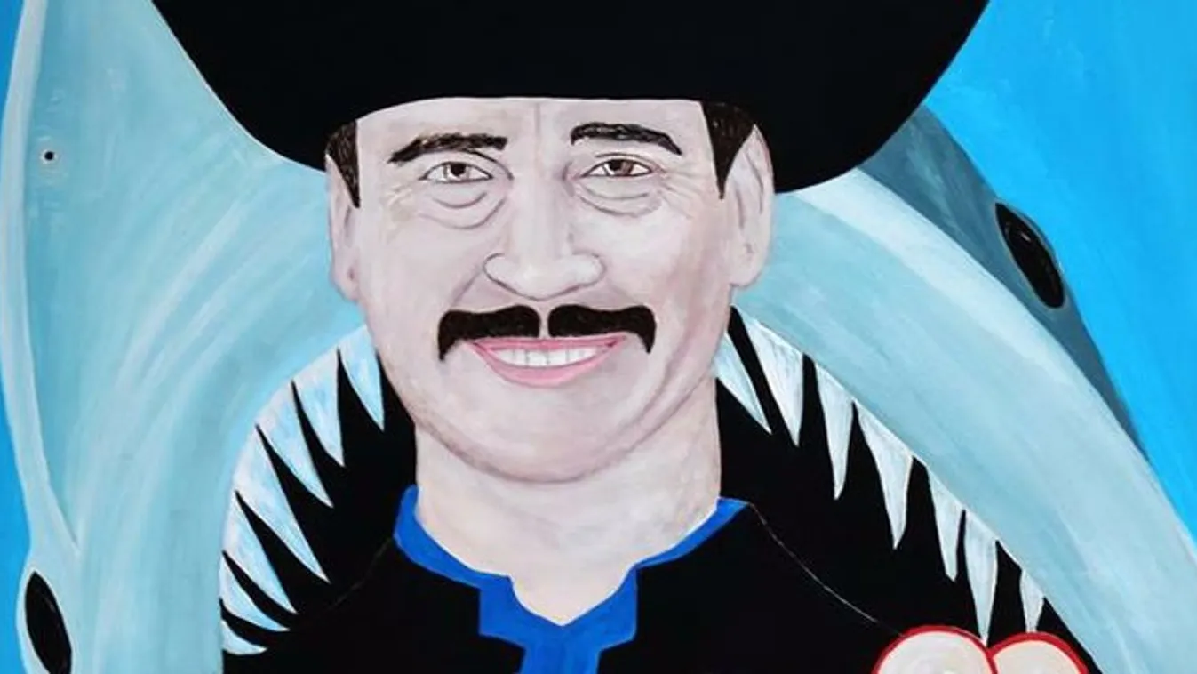 Cápa támadt Áder Jánosra