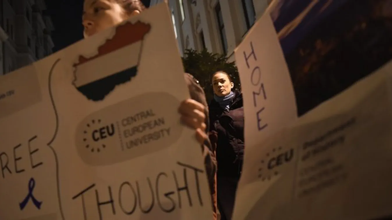 A Soros-párti aktivista szerint haszonszerzésből tüntetnek 