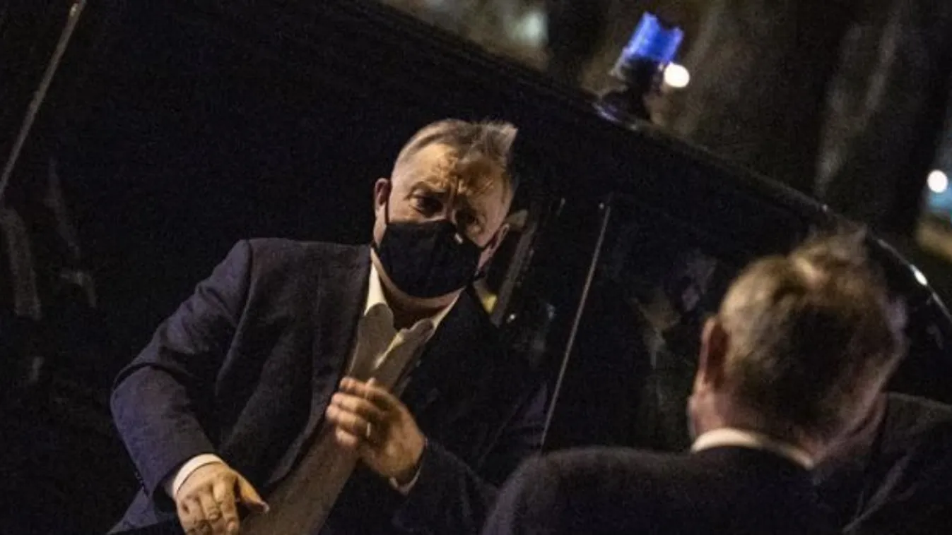 Az év egyik leghidegebb reggelén is korán kelt Orbán Viktor