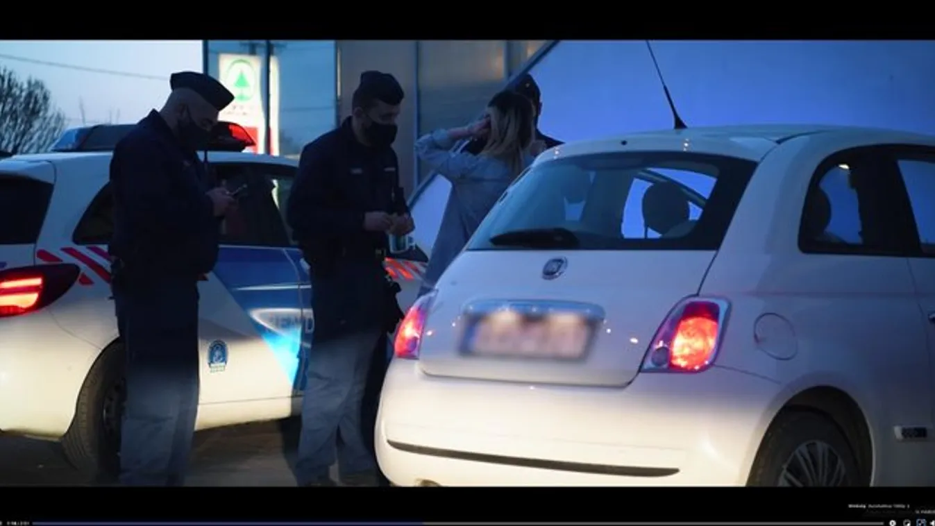 Igazoltatni állították meg a rendőrök Klaudiát, de aztán valami nagyon váratlan dolog történt – videó