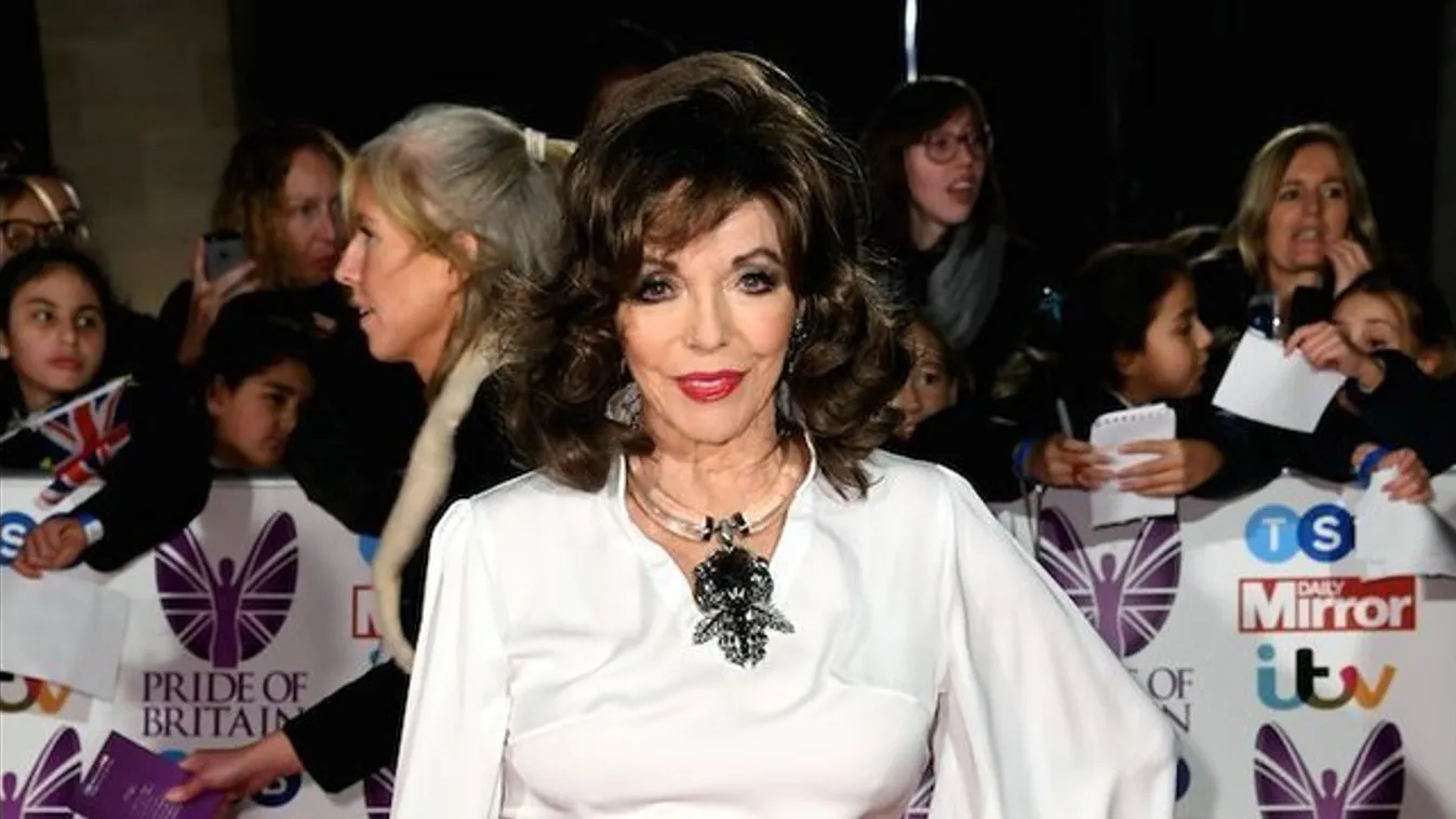 Joan Collins nem bízik a bejárónőben, saját maga nyalta fényesre lakását – fotó