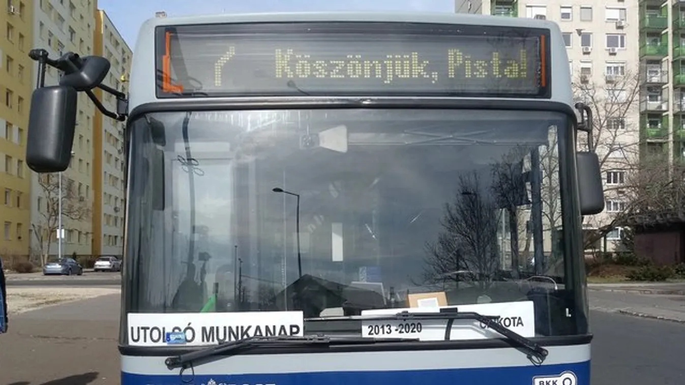 Viszlát, utasok! –  Ünnepi járat indult a 17 év után nyugdíjba vonuló sofőrnek