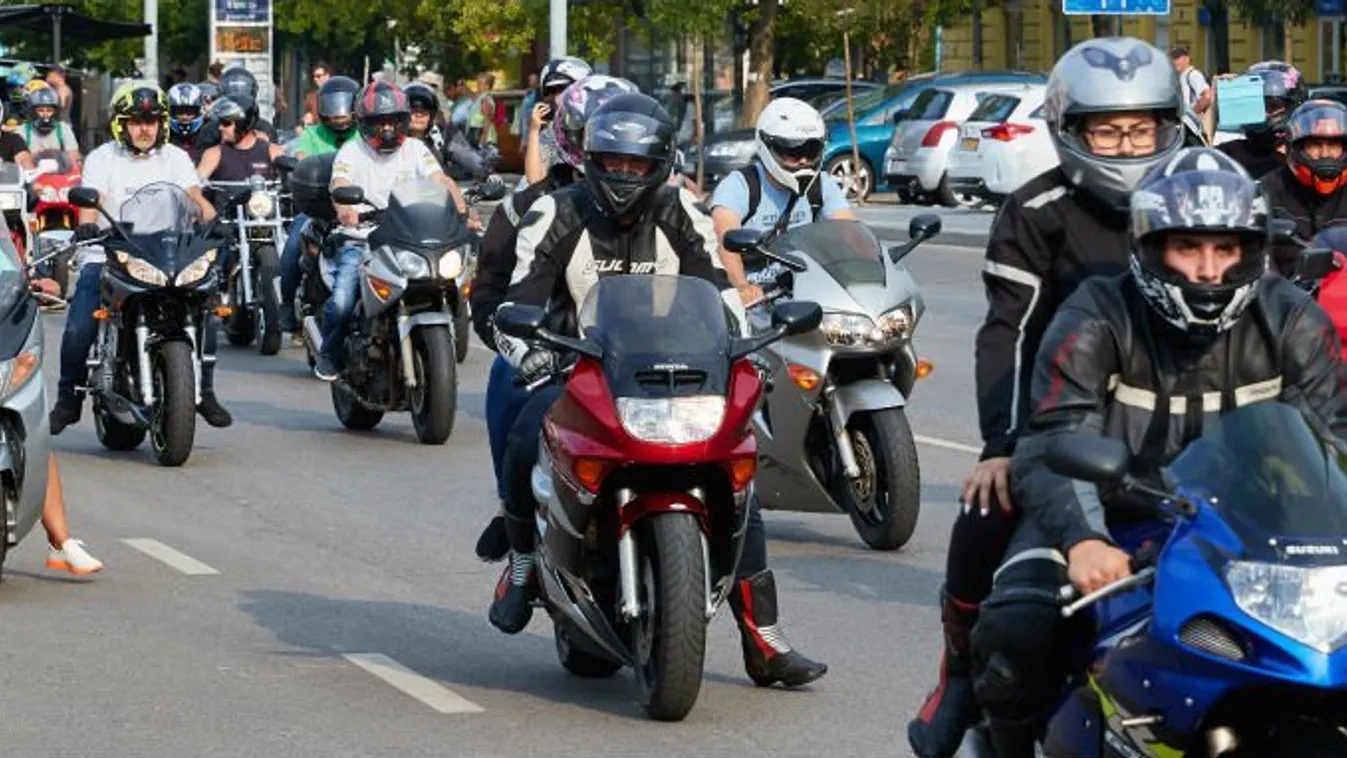 Több száz motor bőgött Szolnokon