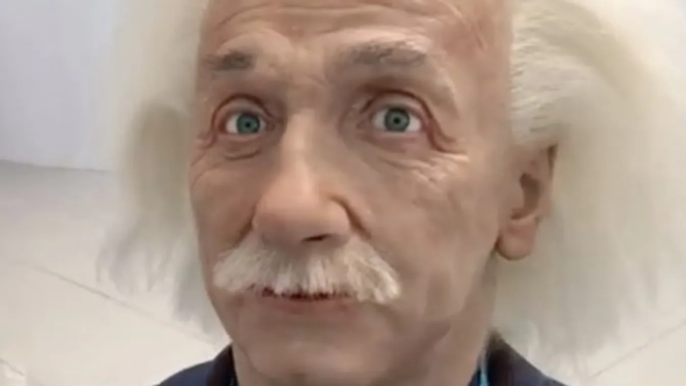Már itt tart a technika - Akár már Einsteinnel is beszélgethet!