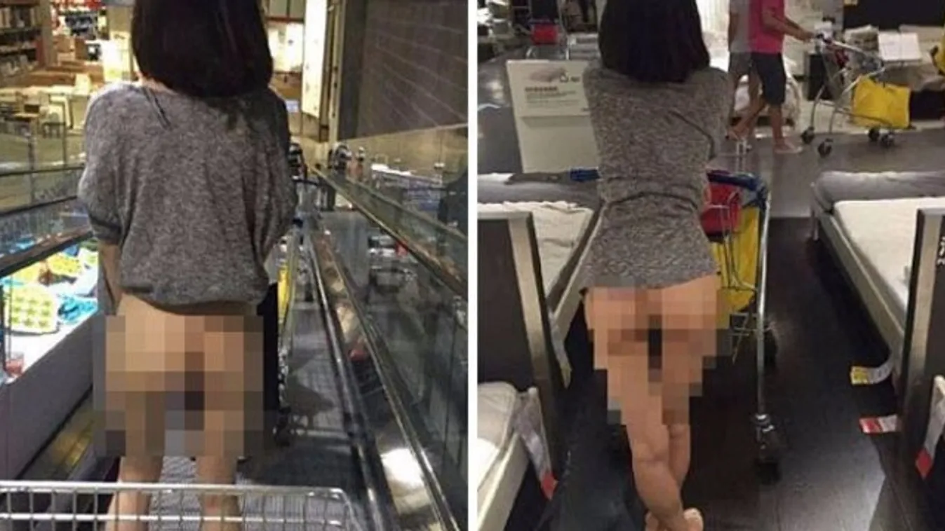 Félmeztelen vásárló miatt magyarázkodik az IKEA