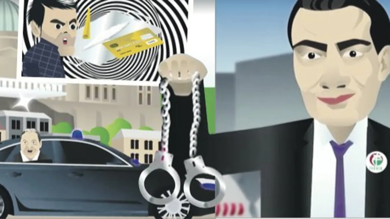 Bilincset lóbál Vona Gábor a Jobbik rajzfilmjében - videó