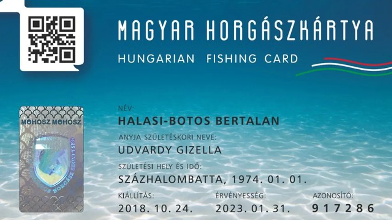 Nyerhet az új horgászkártyával