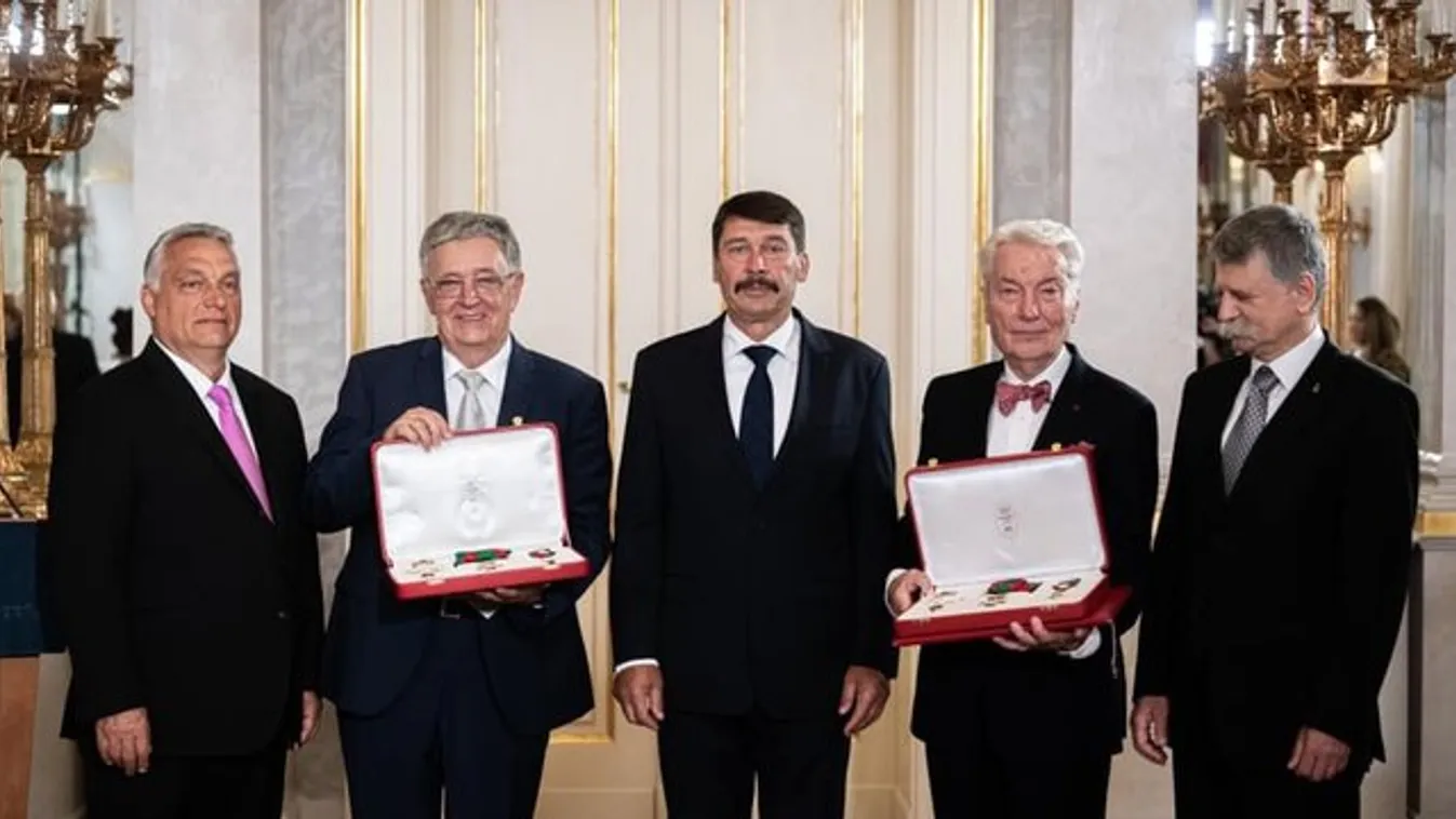 Ők a Szent István Rend idei kitüntetettjei, Orbán Viktor is gratulált nekik - fotó