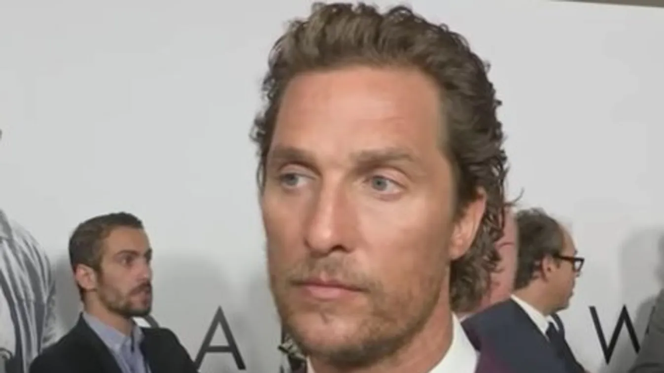 Matthew McConaughey a vörös szőnyegen tudta meg, hogy kollégája meghalt