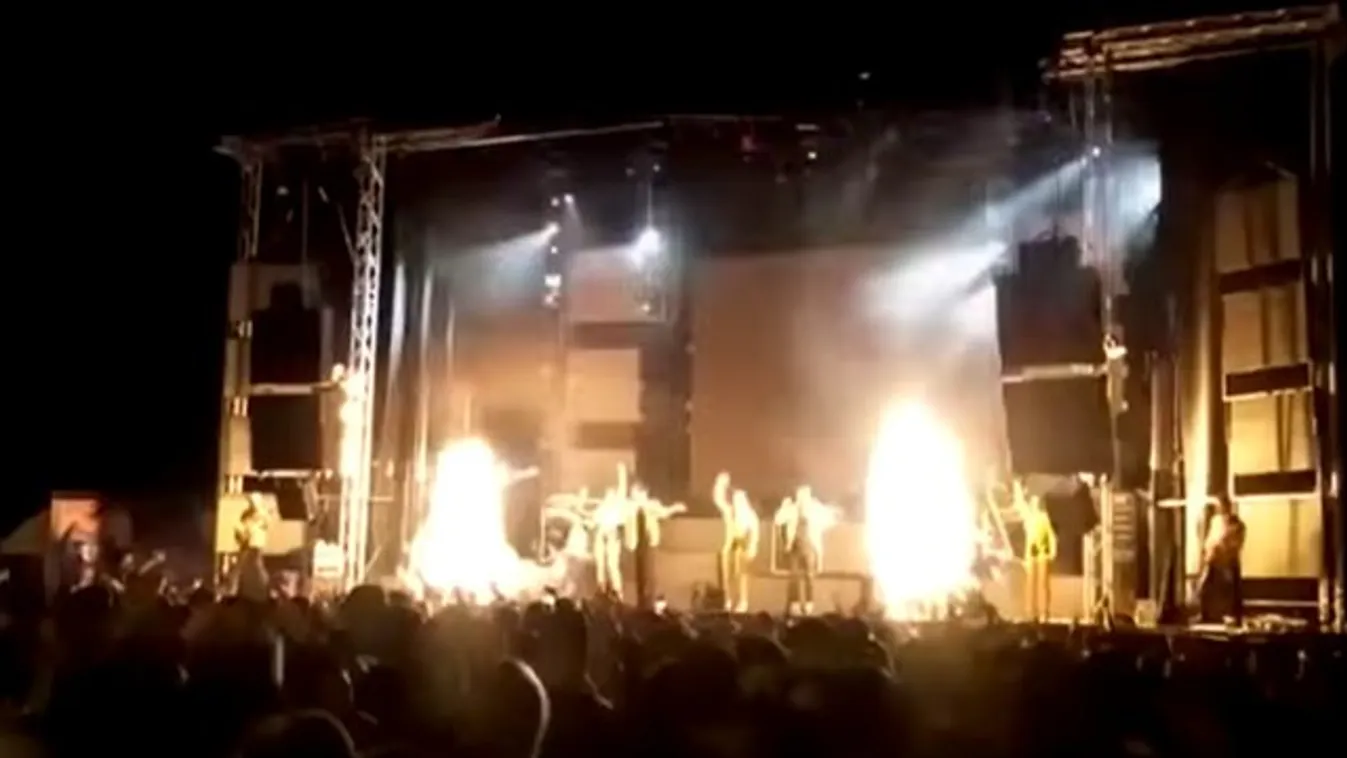 Tragikus vég: színpadi pirotechnika miatt vesztette életét a popsztár