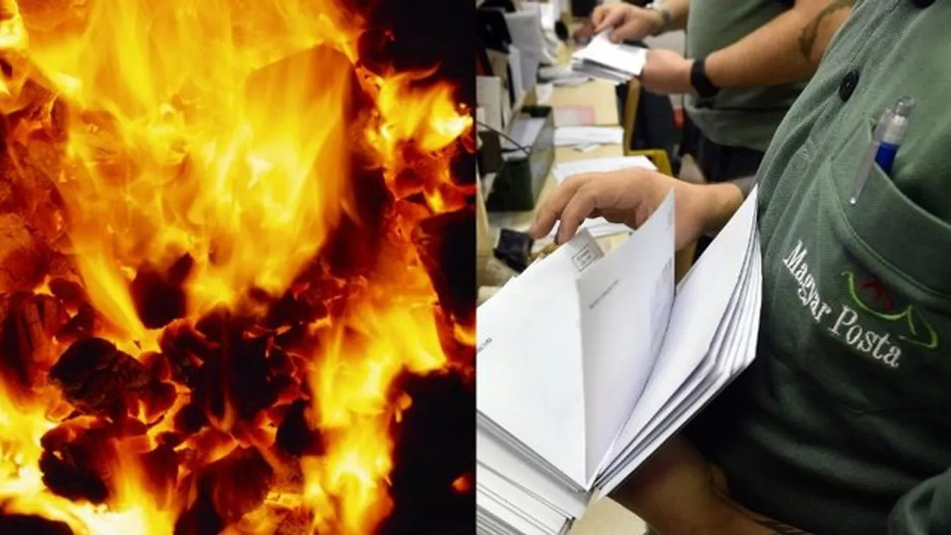 Eltüzelték a leveleket a postásfiúk