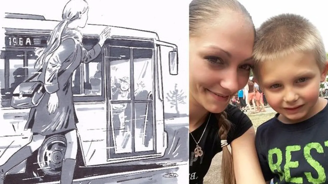 Elragadta a busz Barbara kisfiát