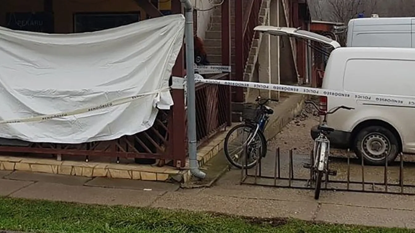 Egy holttest hevert egy kocsma teraszán
