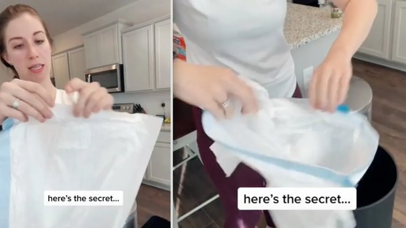 Elképesztő: ezidáig rosszul használtuk a szemeteszsákot! videó