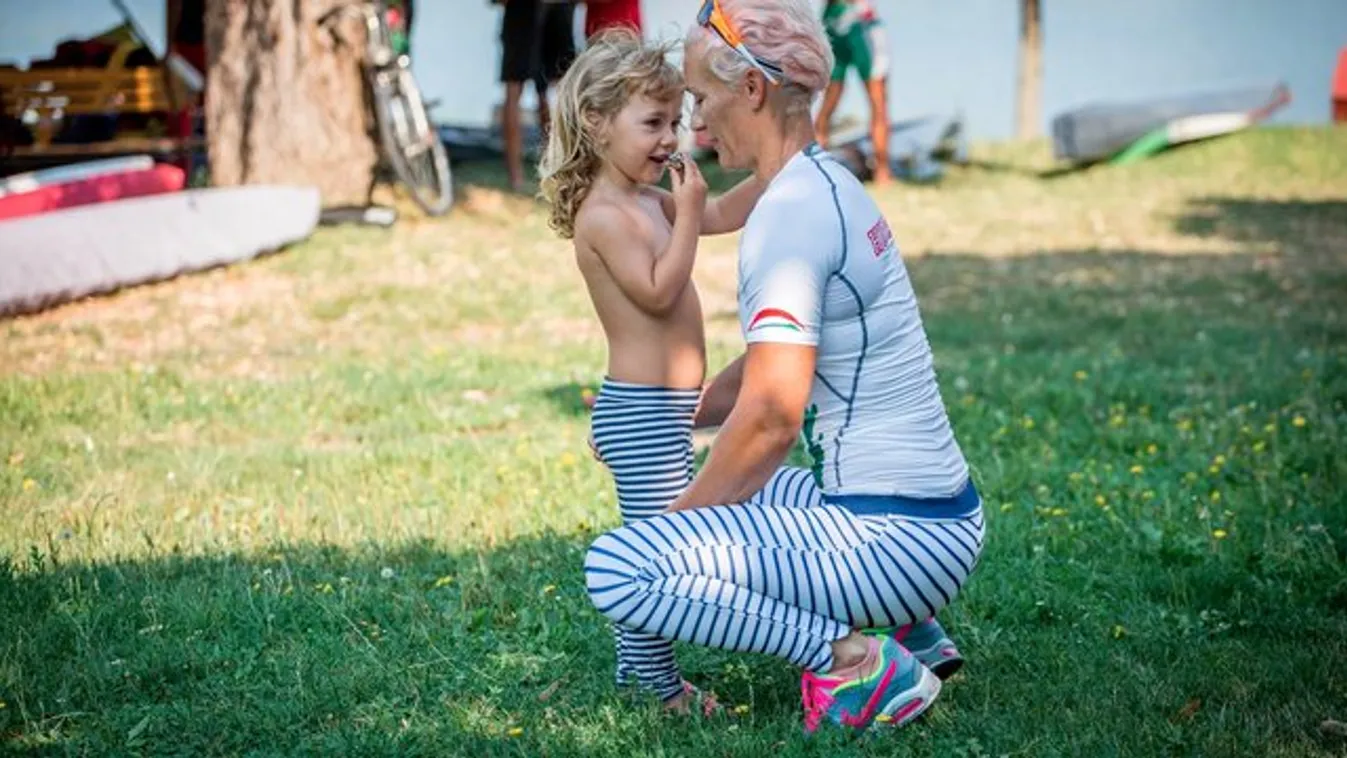 Így drukkol Milana: hajrá, anya!
