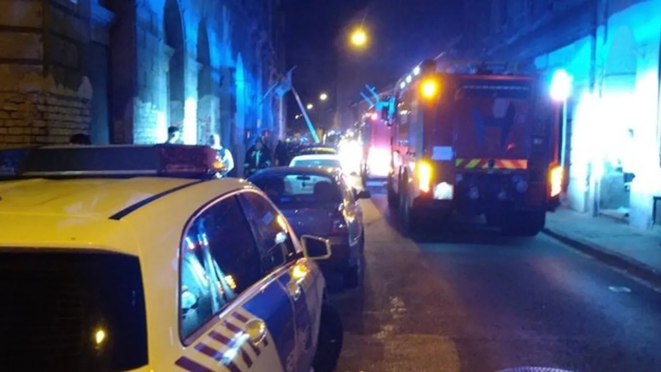 Szándékos támadás érte a tetőről menekített lakókat Józsefvárosban? Újabb részleteket közölt a rendőrség
