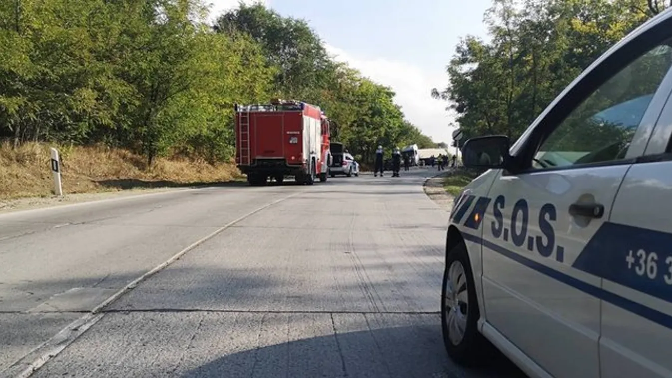 Megrázó képeket kaptunk a taksonyi tragédiáról, alig maradt valami a meghalt sofőr autójából