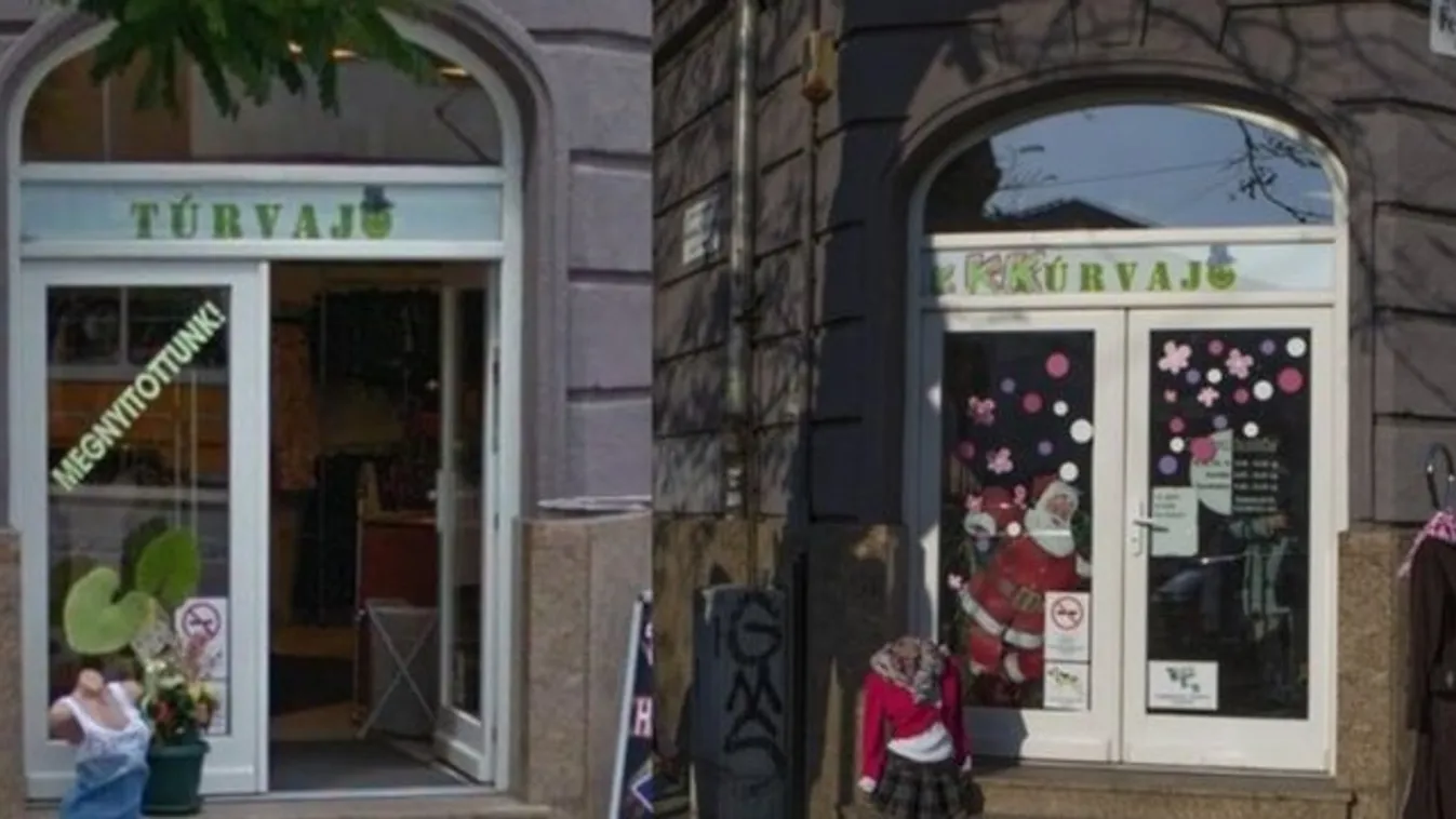 Újra „támadt”: obszcén újévi üzenettel csapott le a turkálóra a graffitis fantom