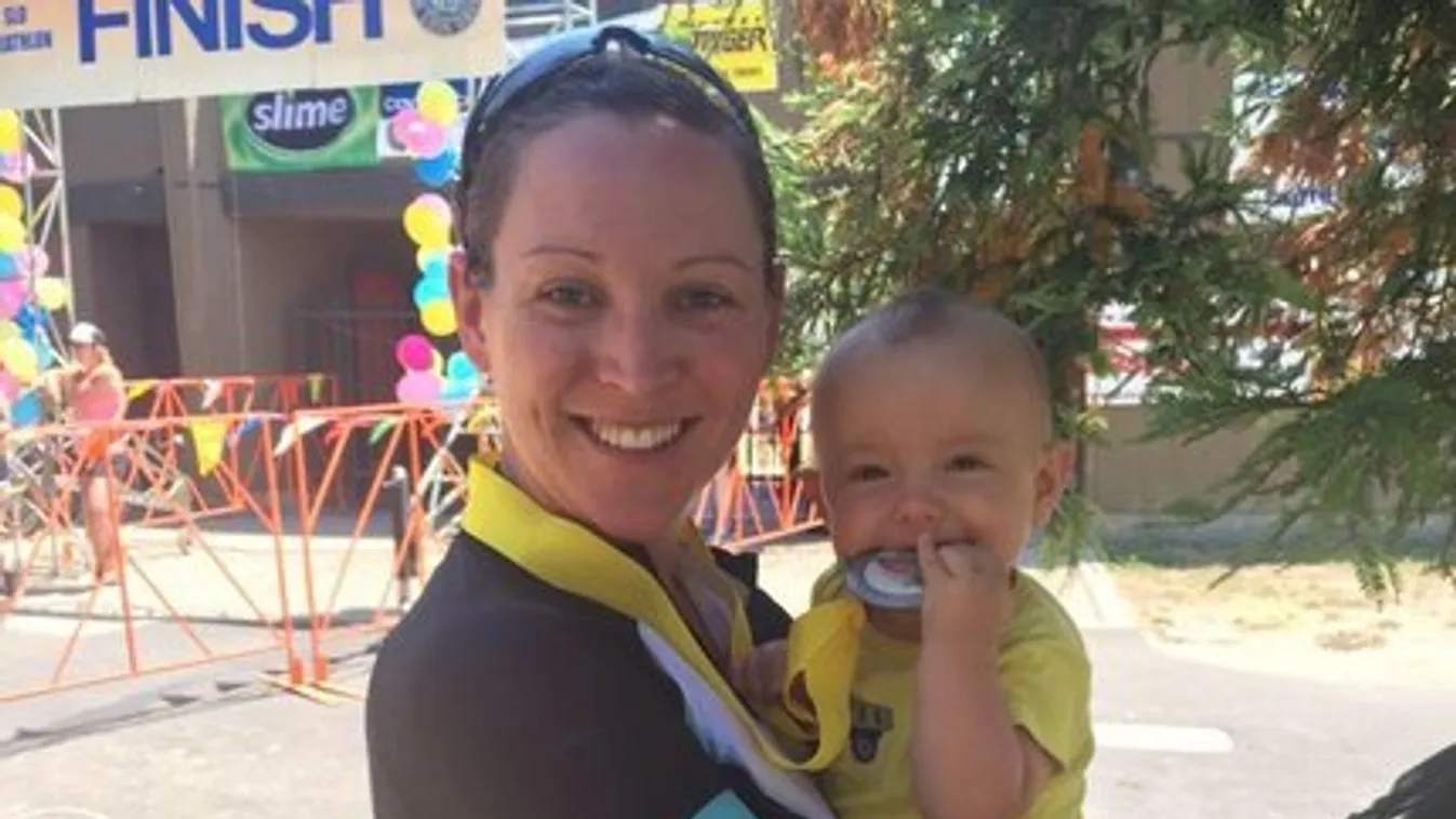 Taps: triatlon után szoptatott