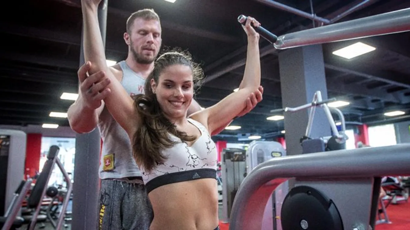 Fitneszbajnoknak készül Agárdi Szilvi