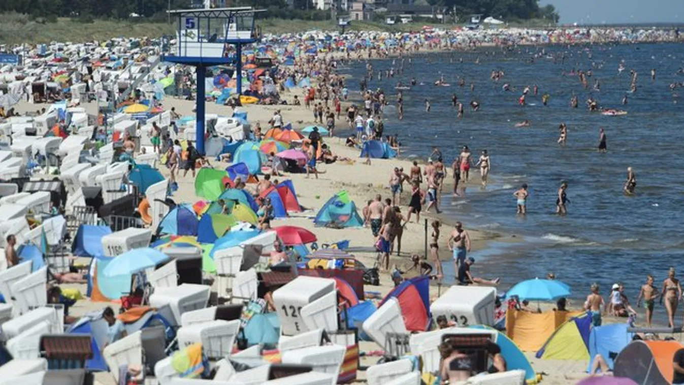 Őrült kánikula! Felforrósodott a jéghideg Balti-tenger