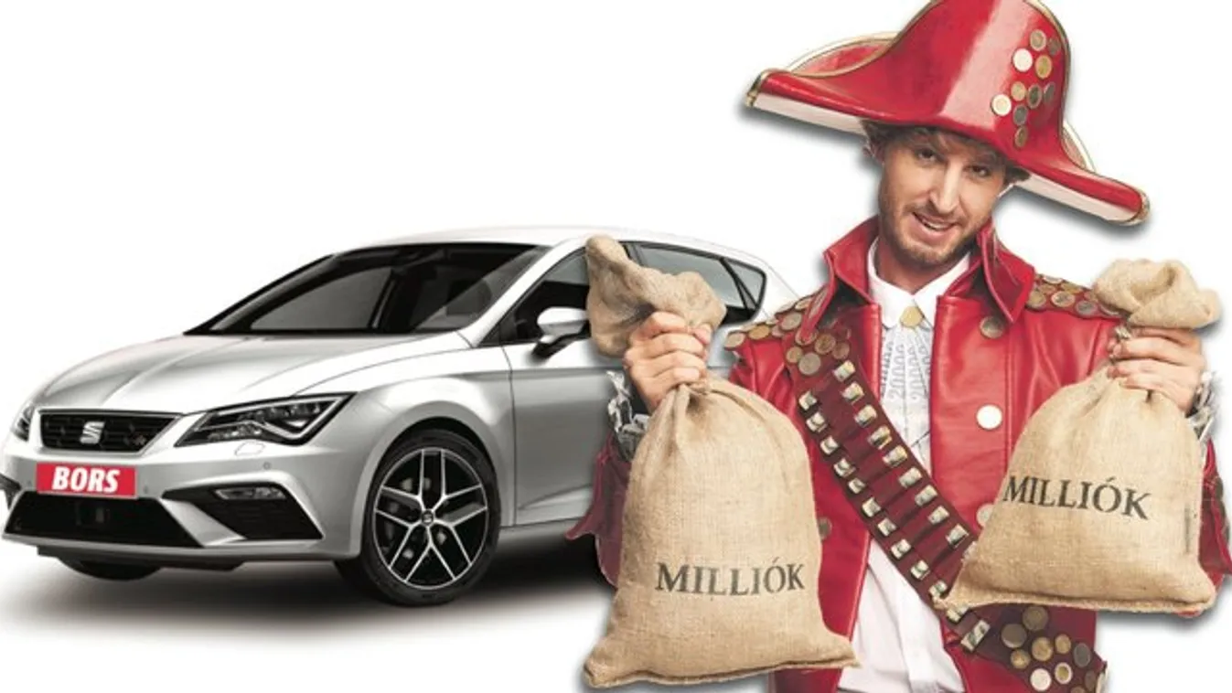 Bors Kapitány 11 milliós nyereménnyel várja - Startoljon rá a Seat Leonra!