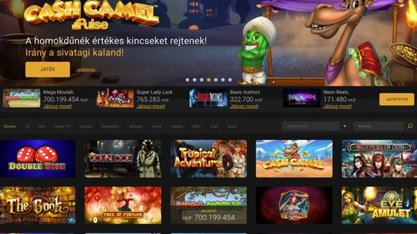 Megújult Andy Vajna online kaszinója (X)