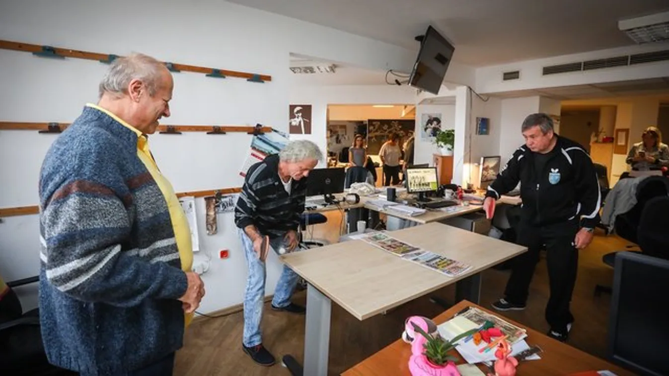 Jó hangulatú edzést tartott három világbajnok a Bors szerkesztőségében