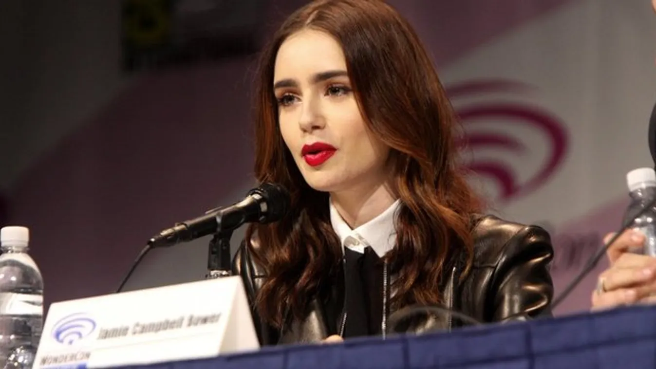 Félve fogyott Lily Collins - fotó