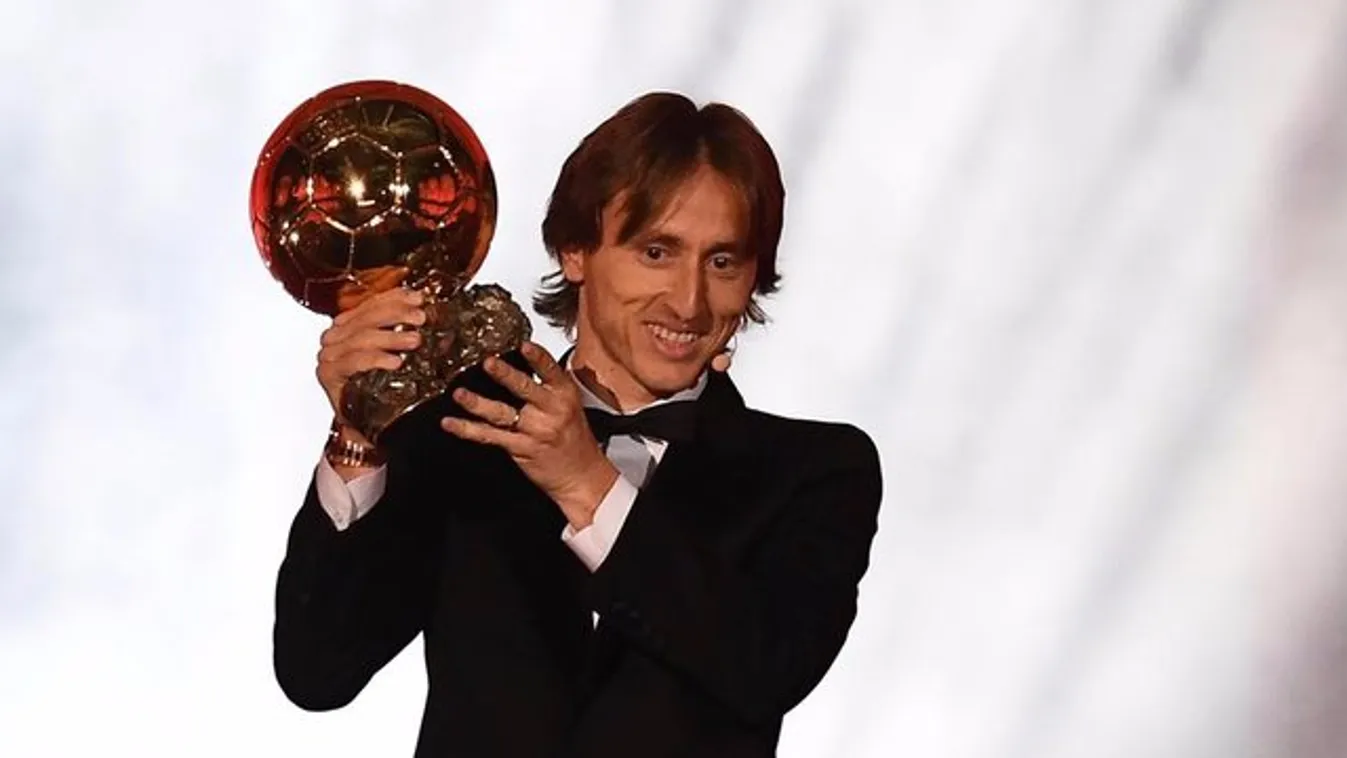 Luka Modric kapta a 2018-as Aranylabdát