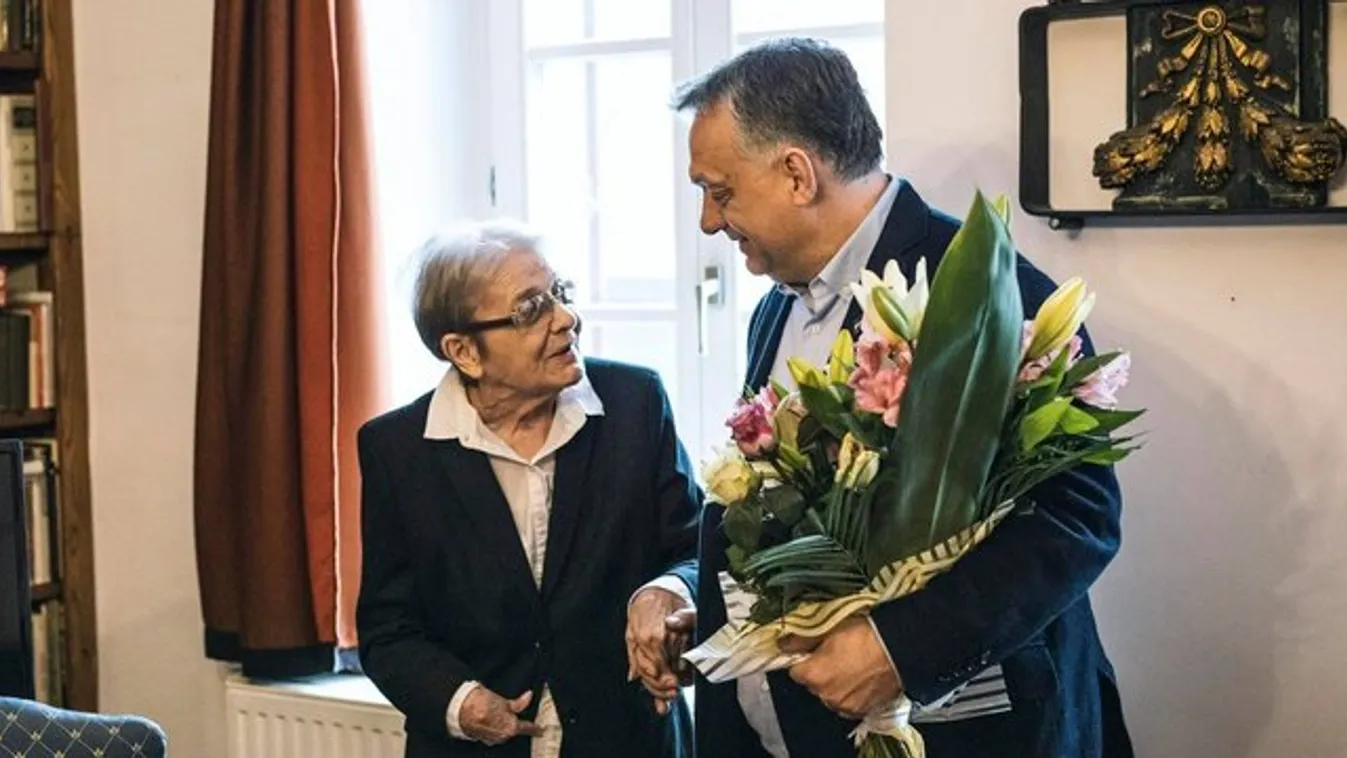 Megható szavakkal köszöntötte Orbán Viktor Törőcsik Marit születésnapján