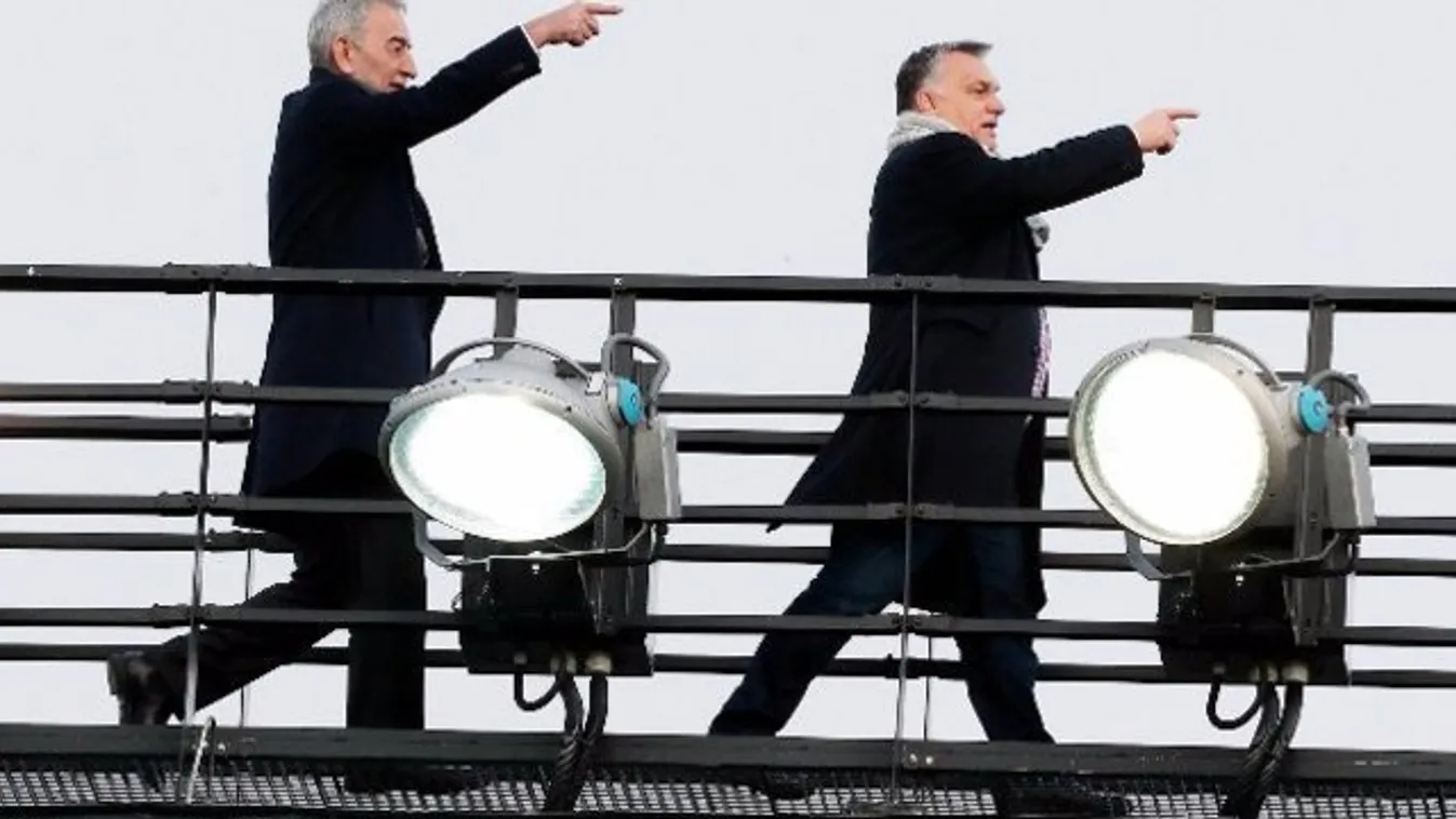 Válaszolt Orbán: ezért ment a stadion tetejére a török milliárdossal