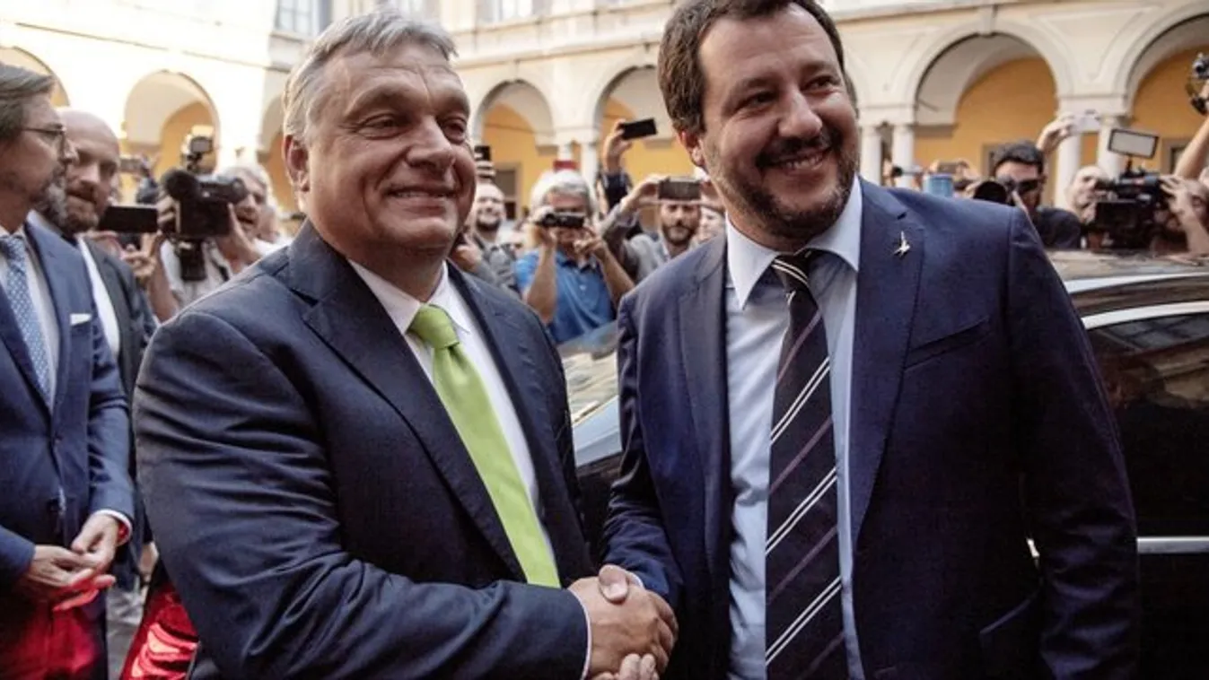 Orbán Viktor: Salvini az én hősöm és sorstársam