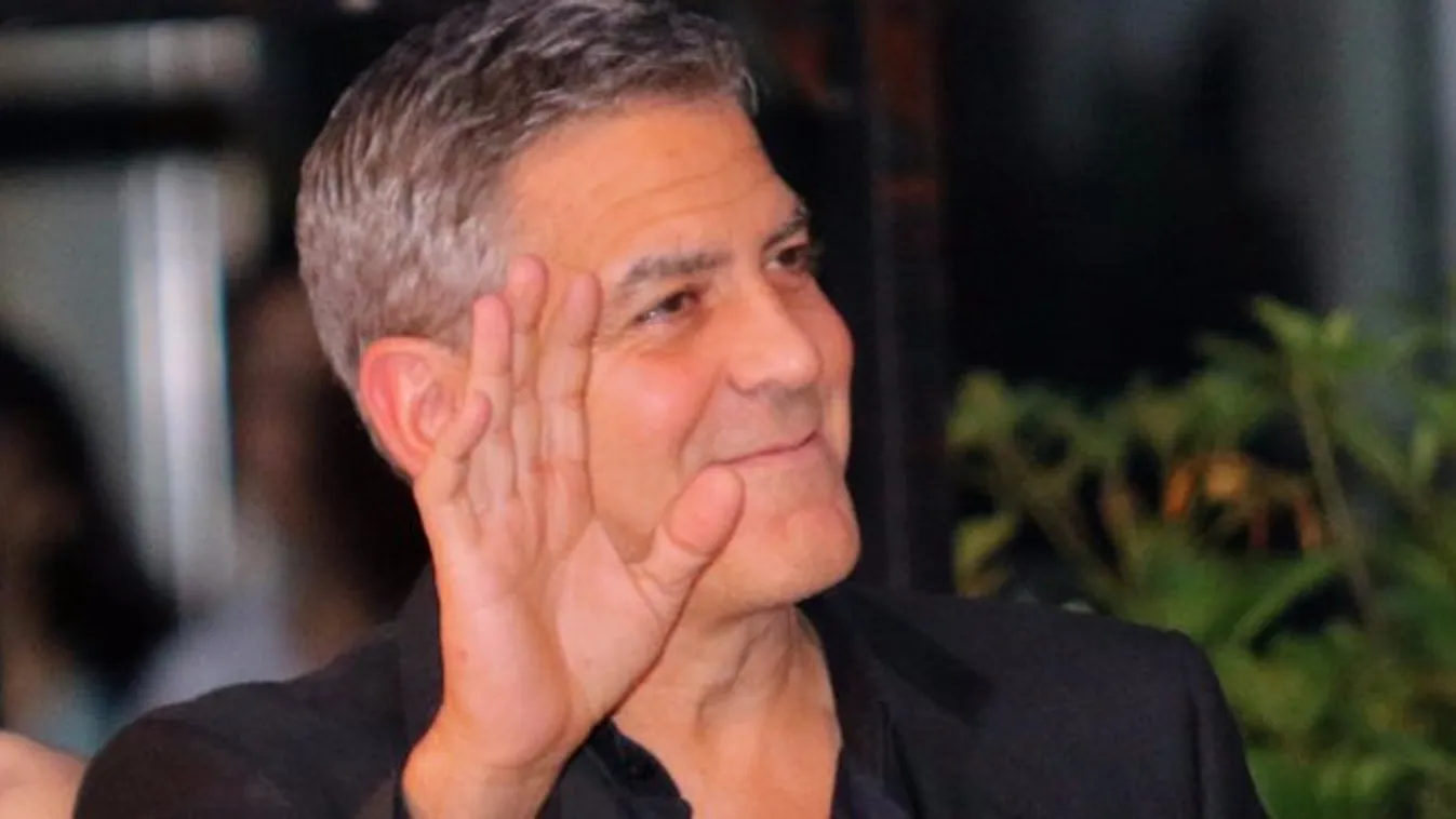 George Clooney-t lekapcsolták a magyar rendőrök