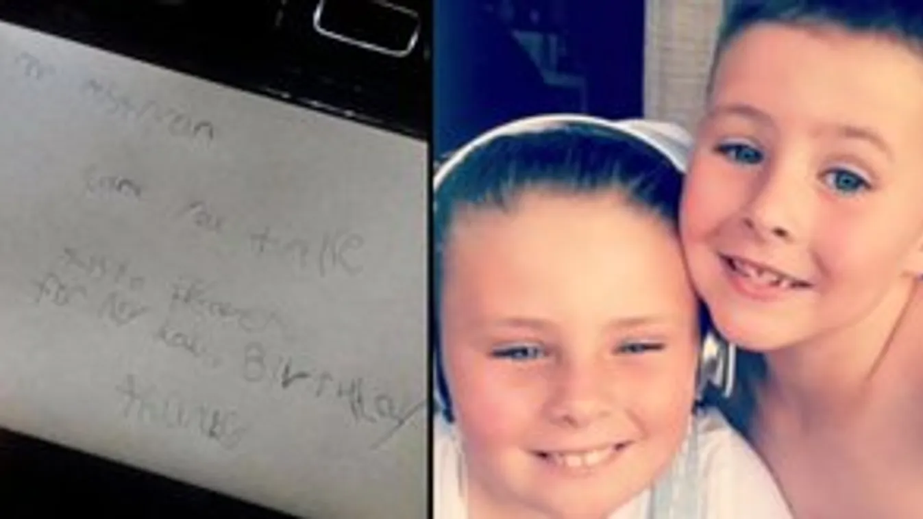 A hétéves kisfiú levelet írt a mennyországba, szívmelengető válasz érkezett